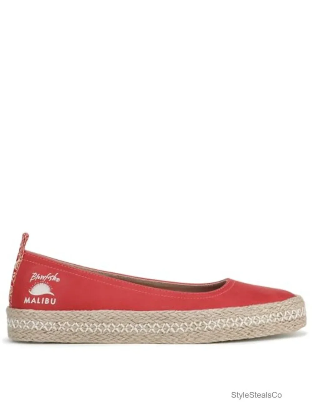 Women's Benita Ballerina Flats - Espadrilles with Jute Sole, Cushioned Insole